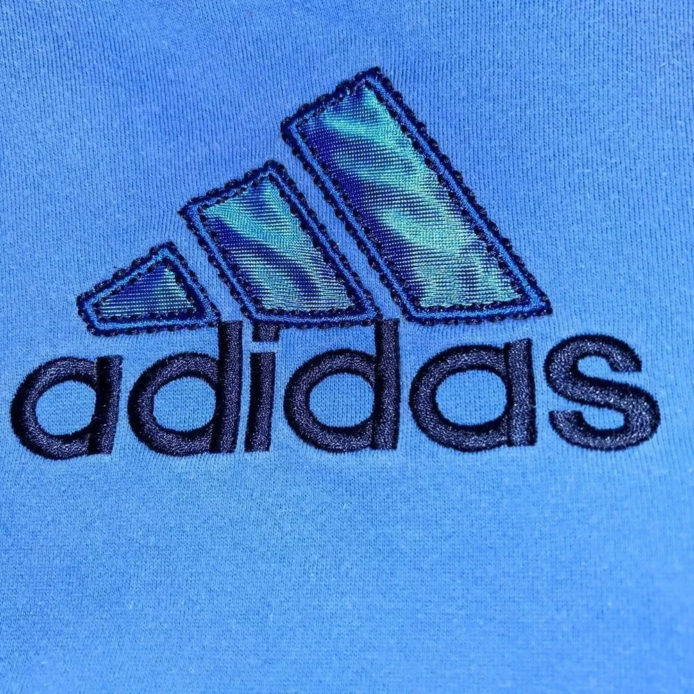 Boys Adidas blue hoodie size 4